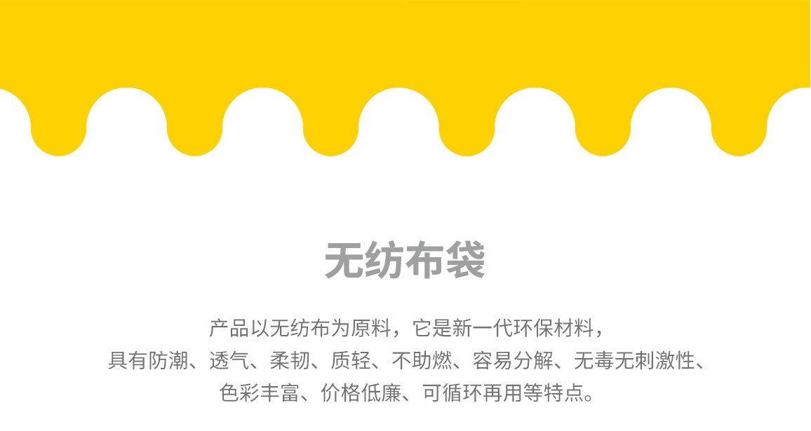 莆田市无纺布袋常用类型